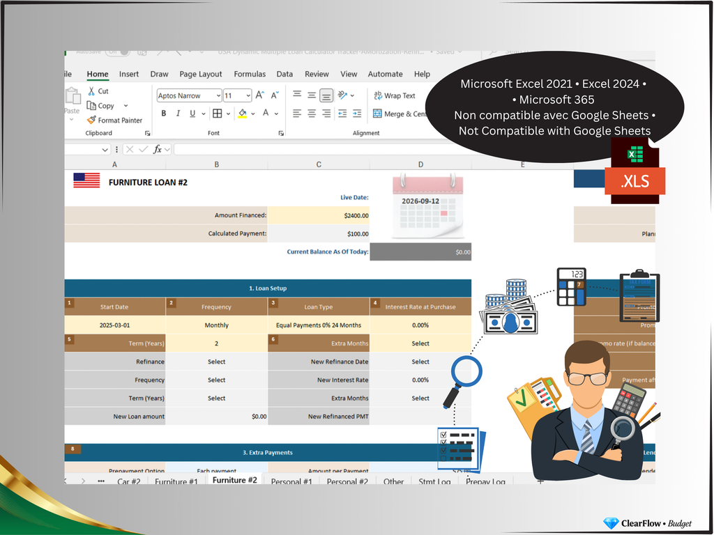 Premium Dynamic Multiple‑Loan System (USA)