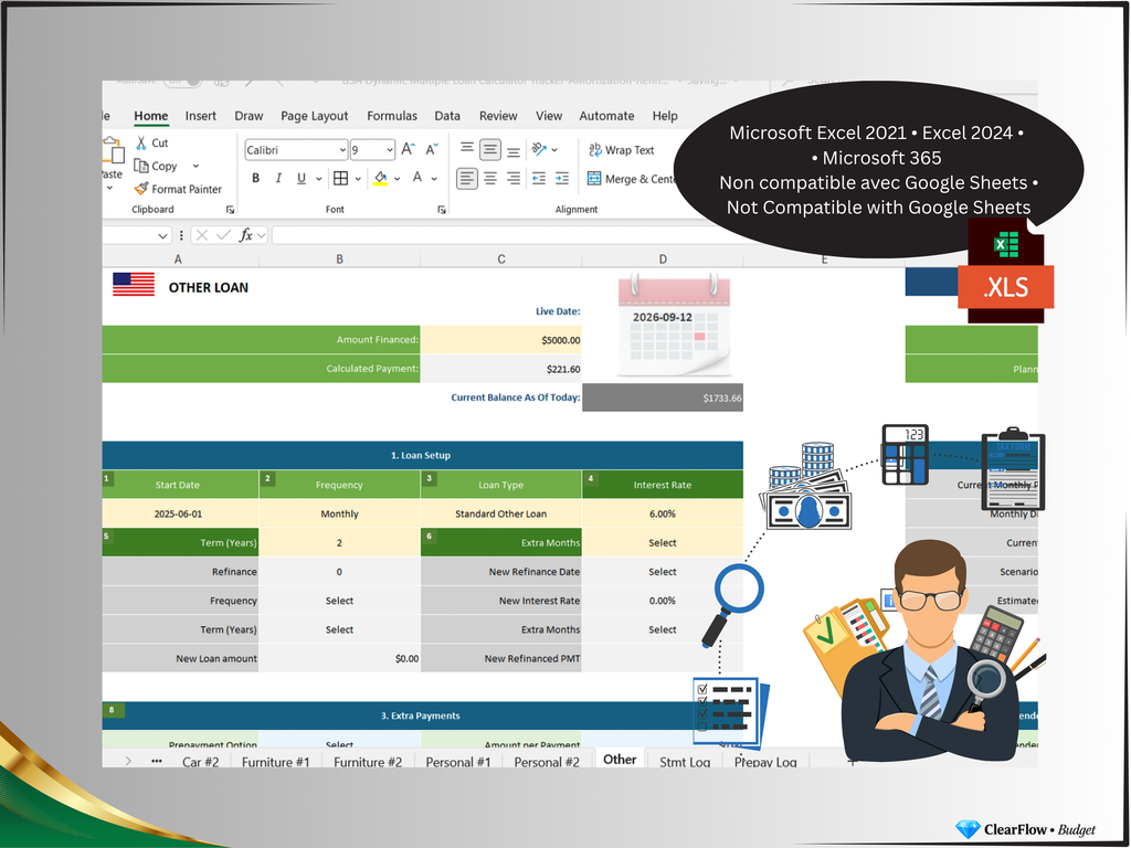 Premium Dynamic Multiple‑Loan System (USA)