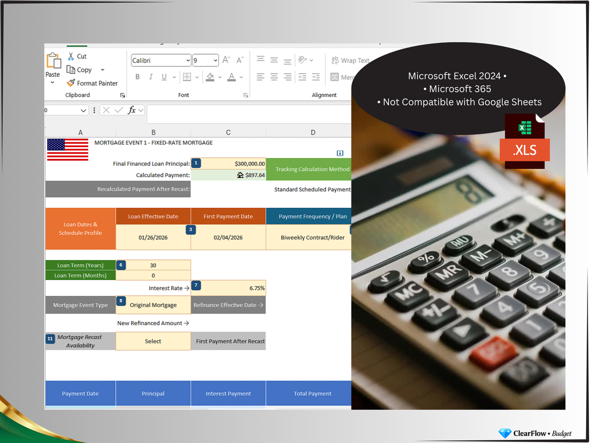Premium Dynamic Mortgage System (USA)