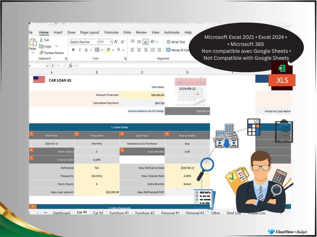 Premium Dynamic Multiple‑Loan System (USA)