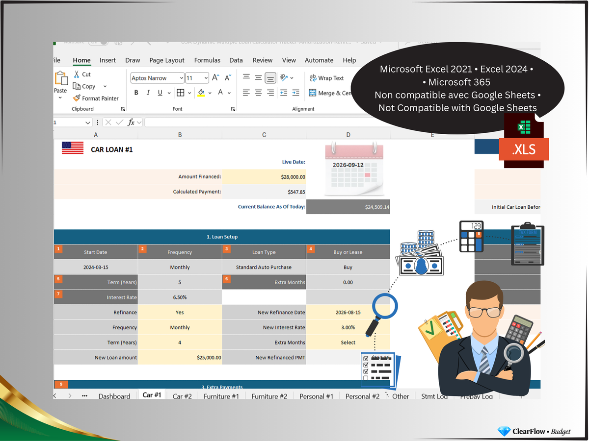Premium Dynamic Multiple‑Loan System (USA)
