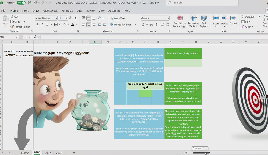 Magic Piggy Bank • Boys 4–7 • Canada & USA • Savings • Visual Goals Tracker